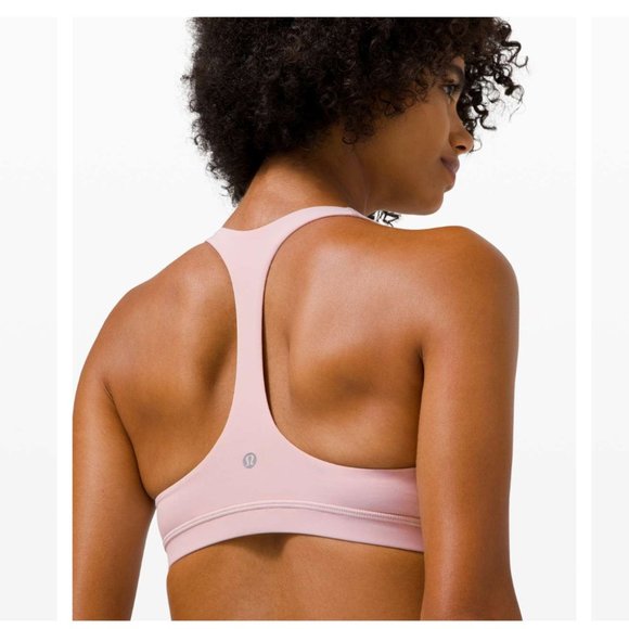 Lululemon Arise Bra C/D Cup Porcelain Pink Size 8 - Picture 3 of 11